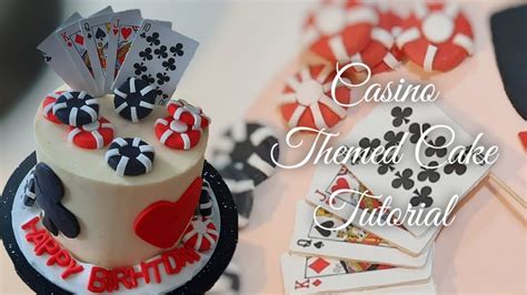 How To Make A Casino Themed Birthday Cake.